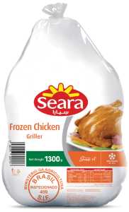 Seara Whole Halal Frozen Chicken Griller 1x13kg