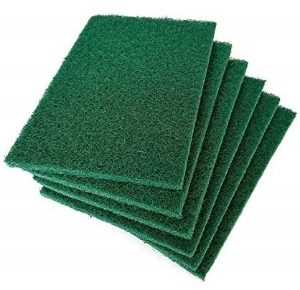 Large Green Scourers Pads - 1x10