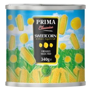Prima Sweetcorn Tinned 12x340g