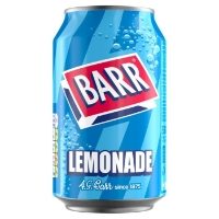 Barr Lemonade Cans 24x330ml