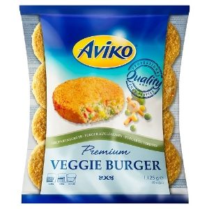 Frozen Aviko Veggie Burger 30x113g