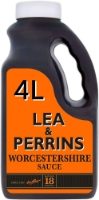 Lea & Perrins Worcestershire Sauce-1x4Ltr