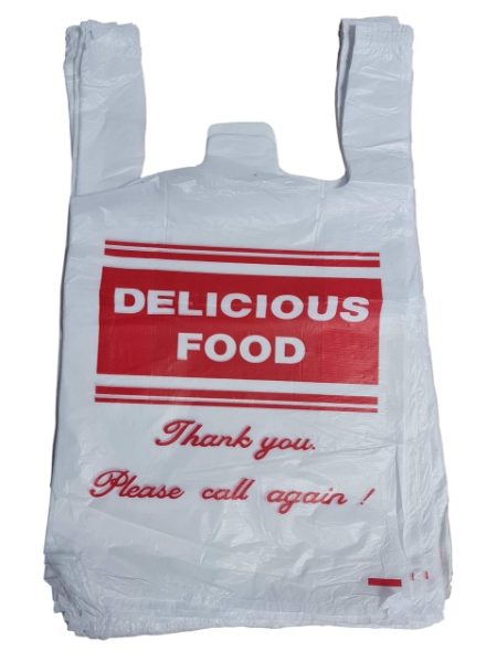 Delicious Plastic Carrier Bags 1x2000