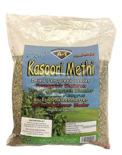 Manzoor Methi Leaves (Dry Fenugreek)-1x1kg
